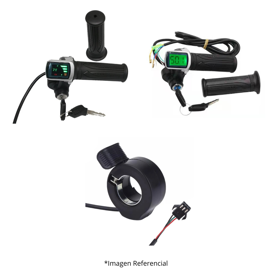 Acelerador de mano para Bici moto electrica